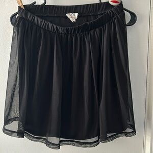 Black tutu skirt
